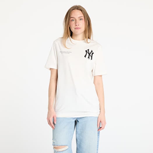 T-skjorte New Era New York Yankees Arch Graphic Regular Tee UNISEX Off White