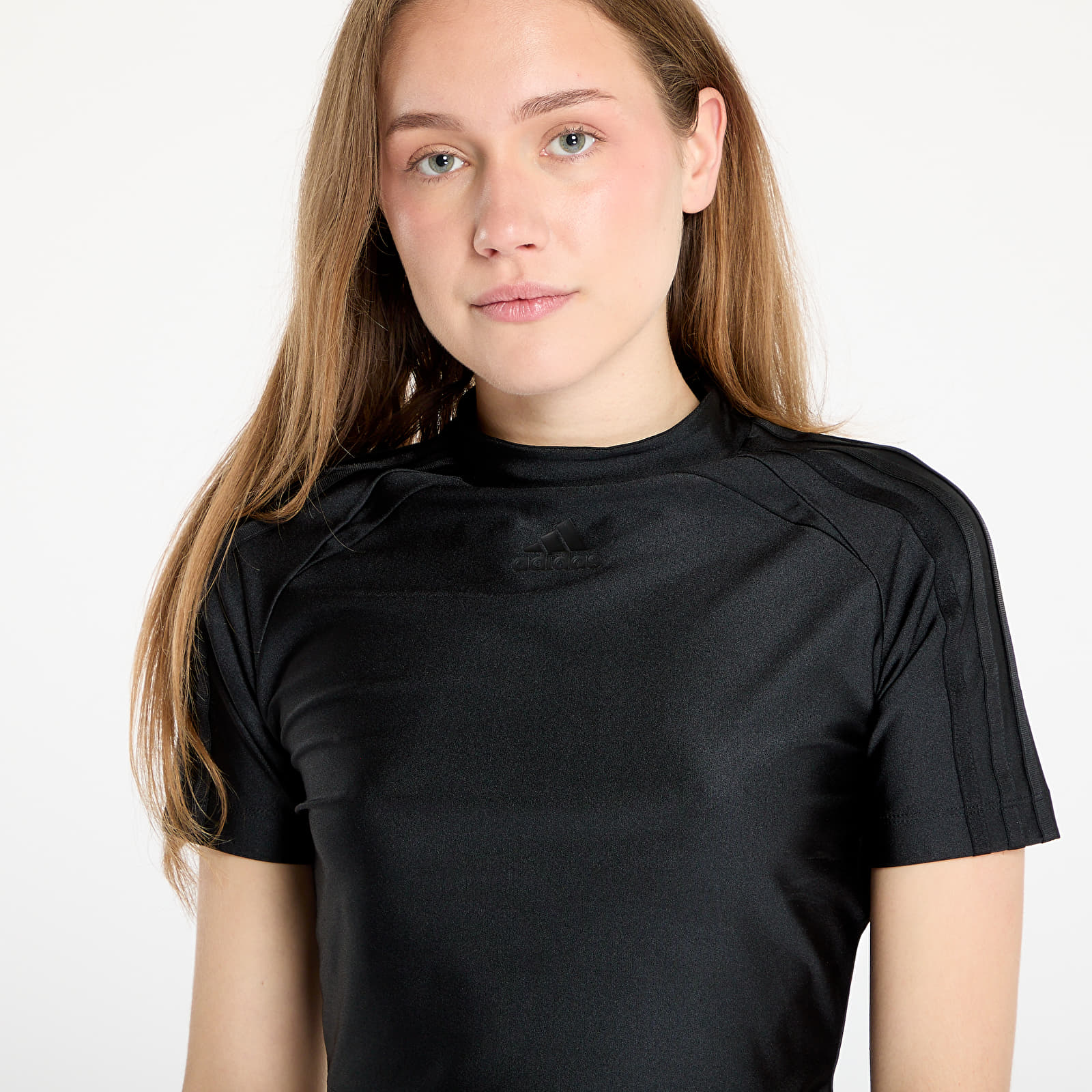 Pólók adidas Teamgeist Adicolor Baby T-Shirt Black/ Black