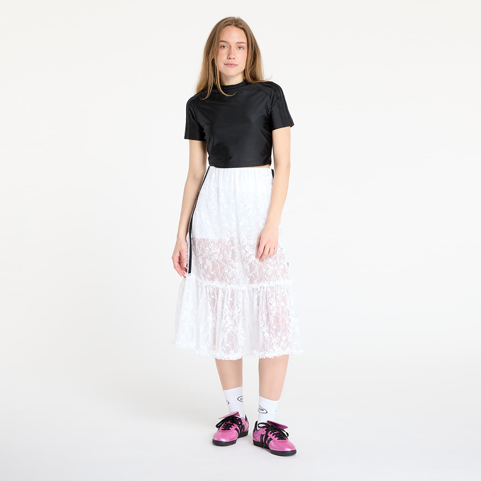 Pólók adidas Teamgeist Adicolor Baby T-Shirt Black/ Black