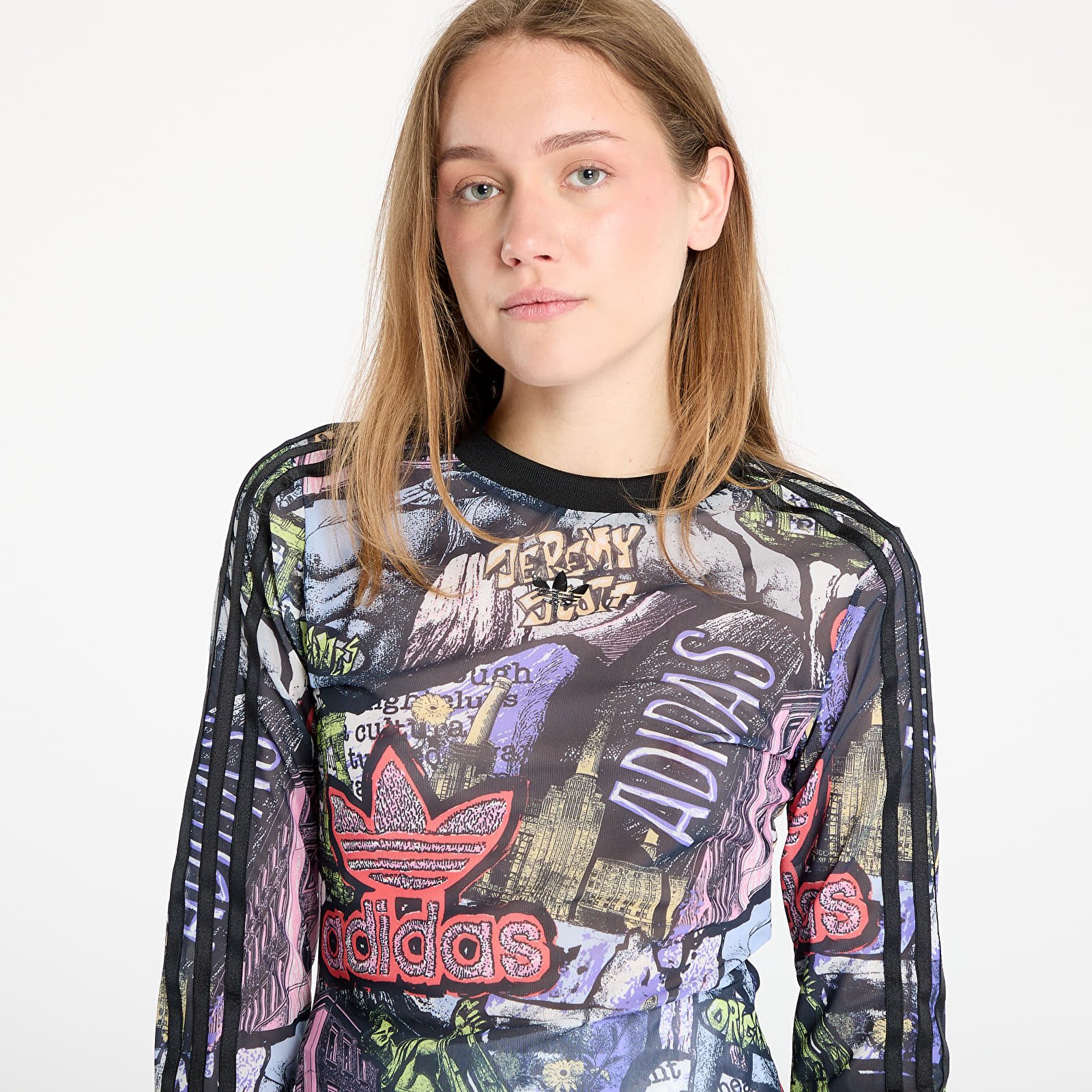 T-särgid adidas x Jeremy Scott AOP Power Mesh T-Shirt Multicolor