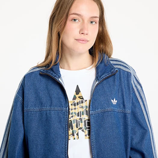 アディダスデニムジャケットAdicolor Denim Adilenium Track Top Jackets adidas Adicolor Denim Adilenium Track Top Indigo