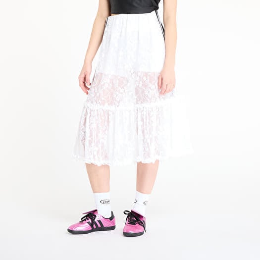 adidas Originals Lace Skirt White