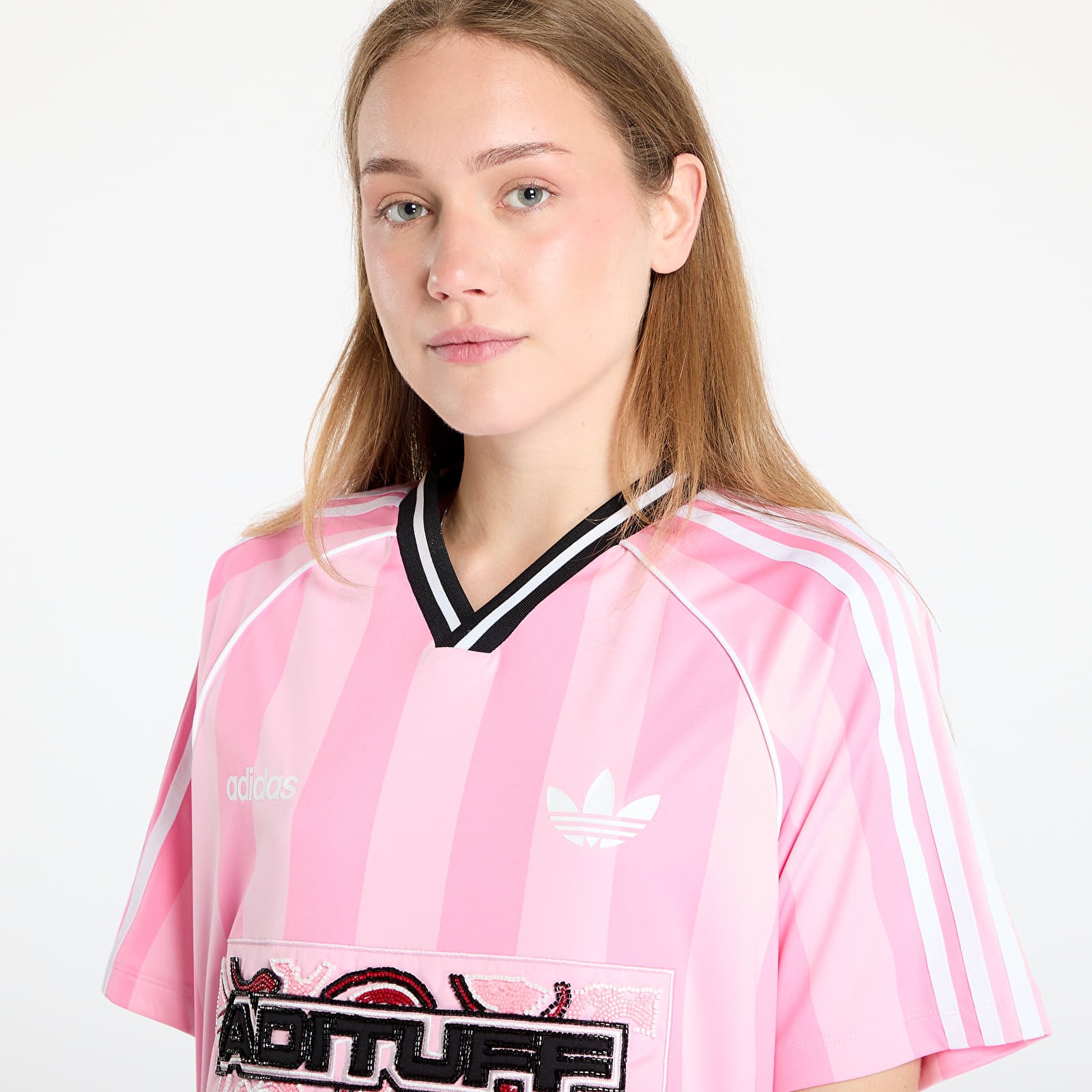 Koszulki adidas Originals Beads Jersey True Pink/ Semi Pink Glow