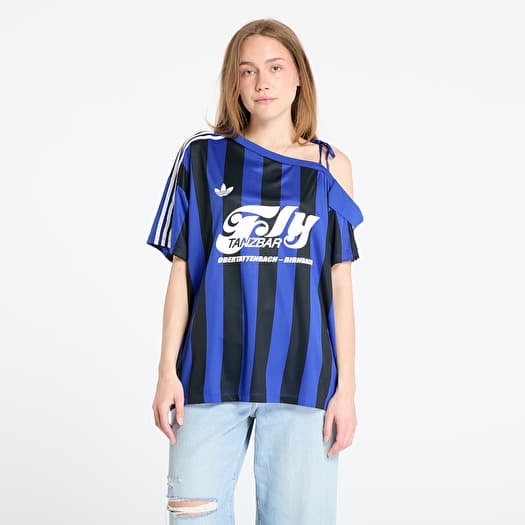 Jersey adidas Originals Off Shoulder Jersey Semi Lucid Blue/ Black