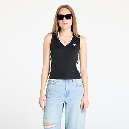 Tank top adidas Originals V-Neck Black