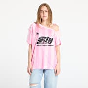 adidas Originals Off Shoulder Jersey True Pink/ Semi Pink Glow