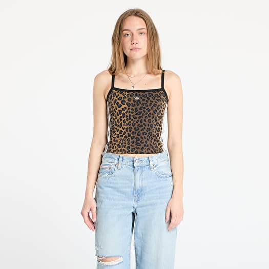 Tank top adidas Leopard Tank Top Multicolor/ White