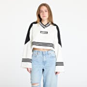 adidas Blocking Crewneck Sweatshirt Off White/ Black