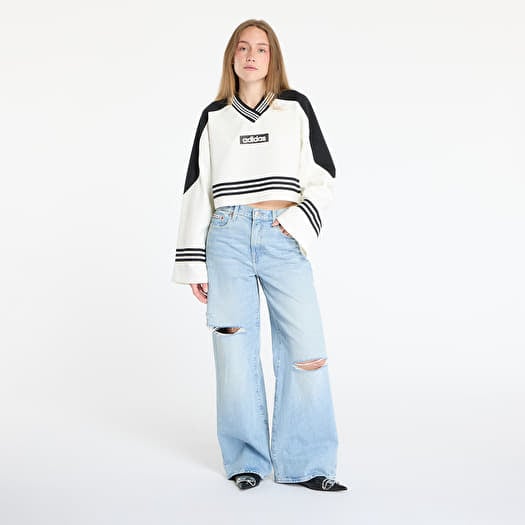 Hoodies and sweatshirts adidas Blocking Crewneck Sweatshirt Off