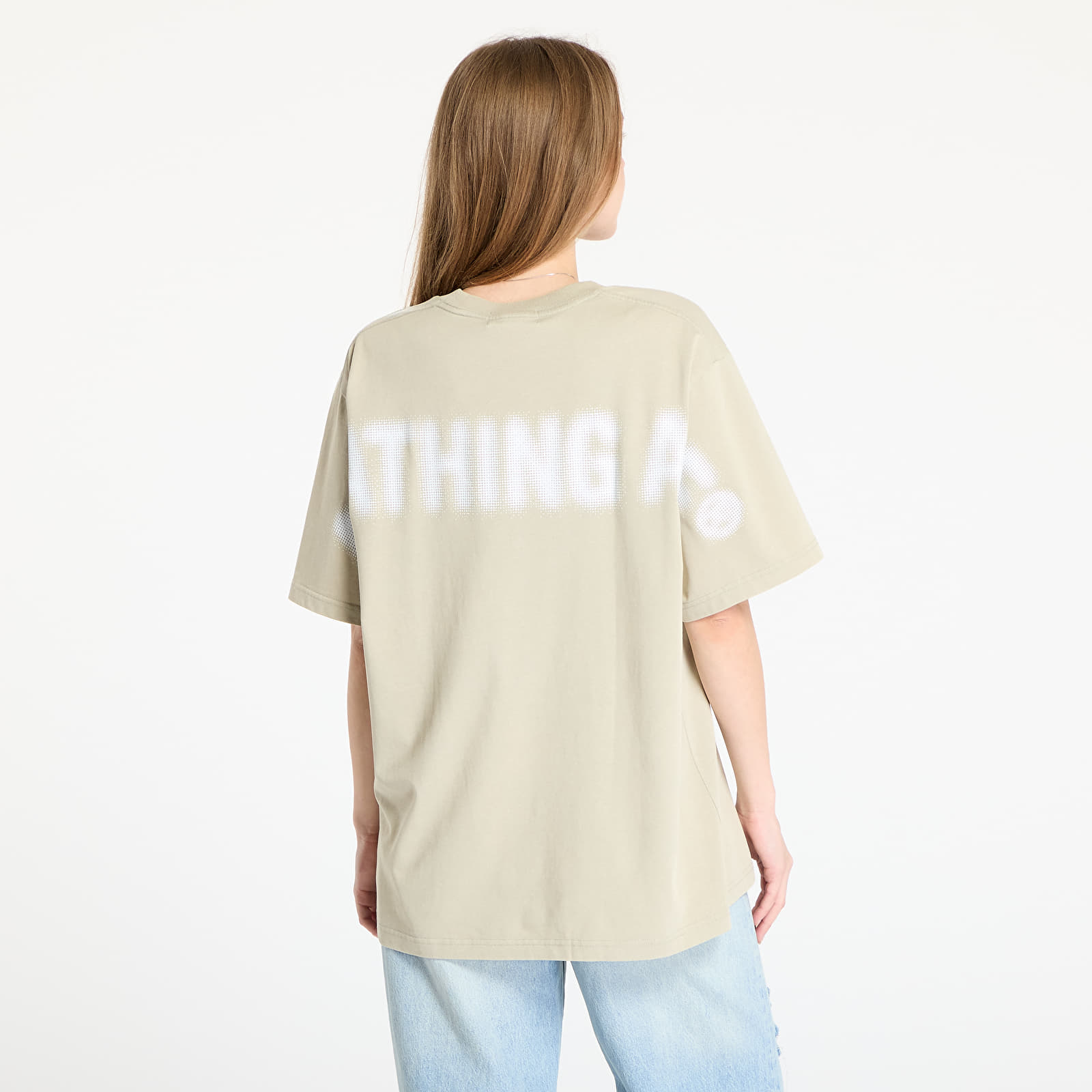 Koszulki A BATHING APE Pigment Print Ape Head Relaxed Fit Tee UNISEX Olive