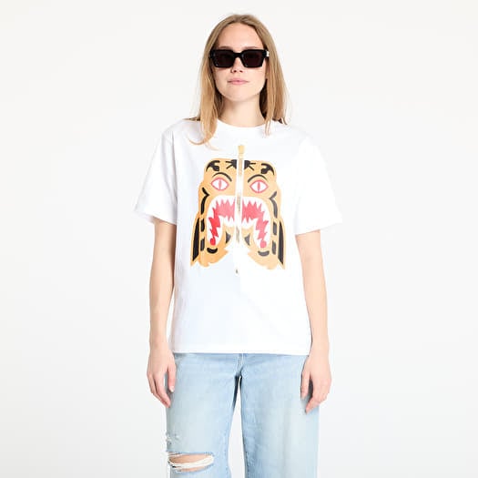 Póló A BATHING APE Colors Tiger Tee UNISEX White