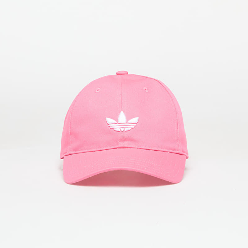 adidas Adicolor Classic Trefoil Baseball Cap Pink Fusion