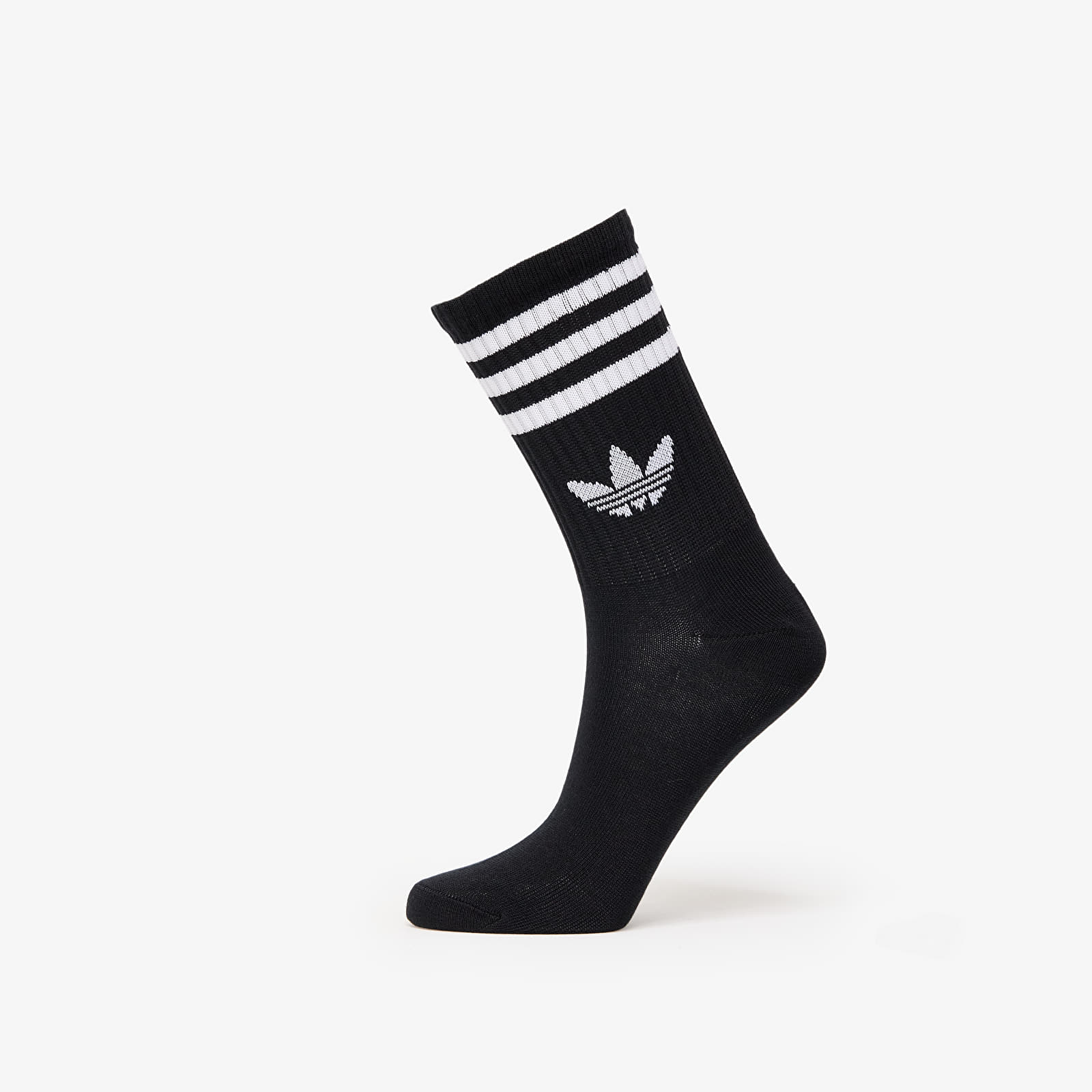 Sokid adidas 3-Stripes Crew Socks 3-Pack White/ Grey/ Black
