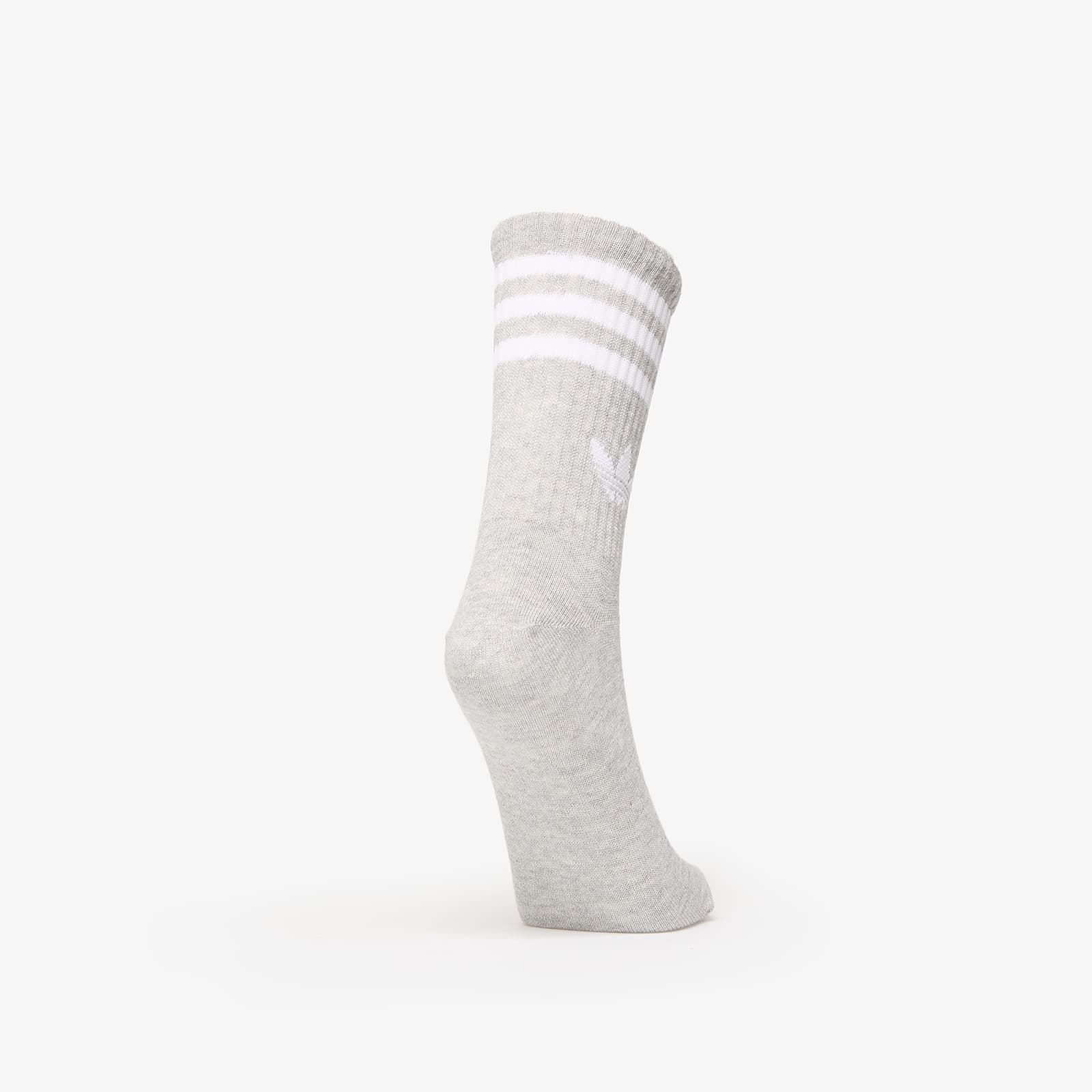 Sokid adidas 3-Stripes Crew Socks 3-Pack White/ Grey/ Black