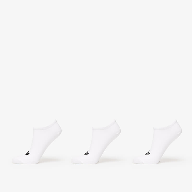 Nogavice adidas Liner Socks 3-Pack White/ Medium Grey Heather/ Black