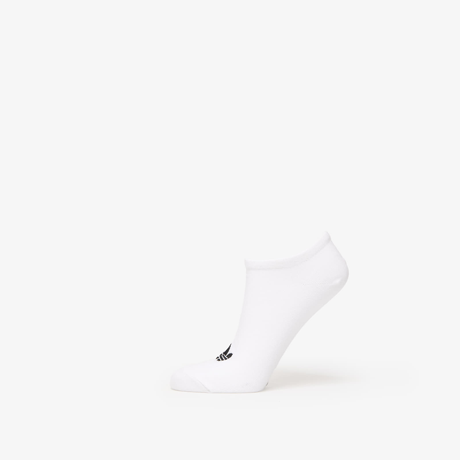 Sokid adidas Liner Socks 3-Pack White/ Medium Grey Heather/ Black