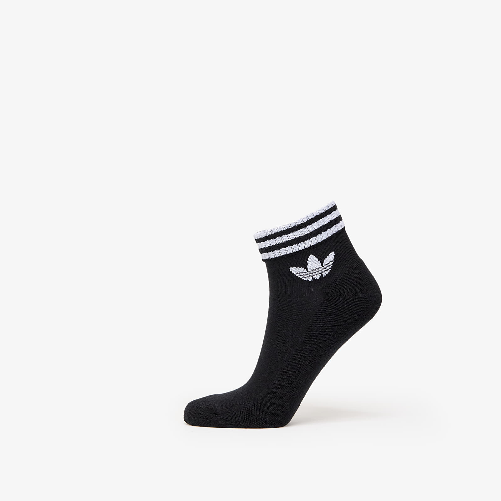 Sokid adidas 3-Stripes Ankle Socks 3-Pack Black