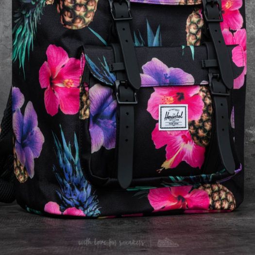 Herschel black deals pineapple backpack