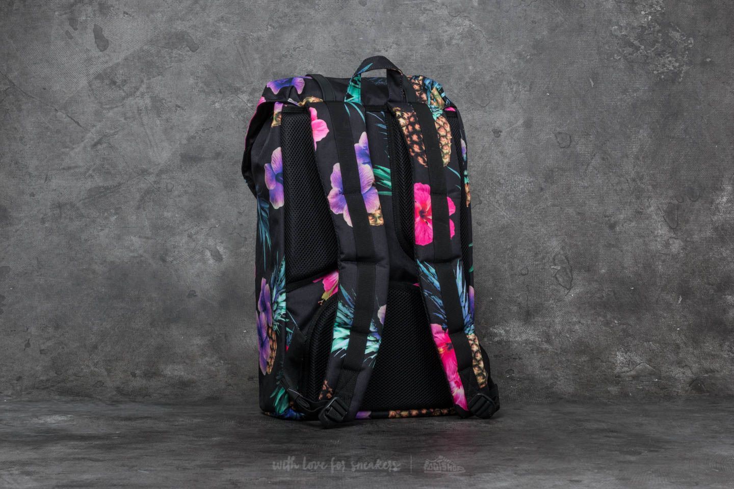 Herschel Supply Company Black Tropical Backpack So cute and RARE Herschel Herschel Retreat™ Small Backpack Graphic Daisy | Herschel  main image 2