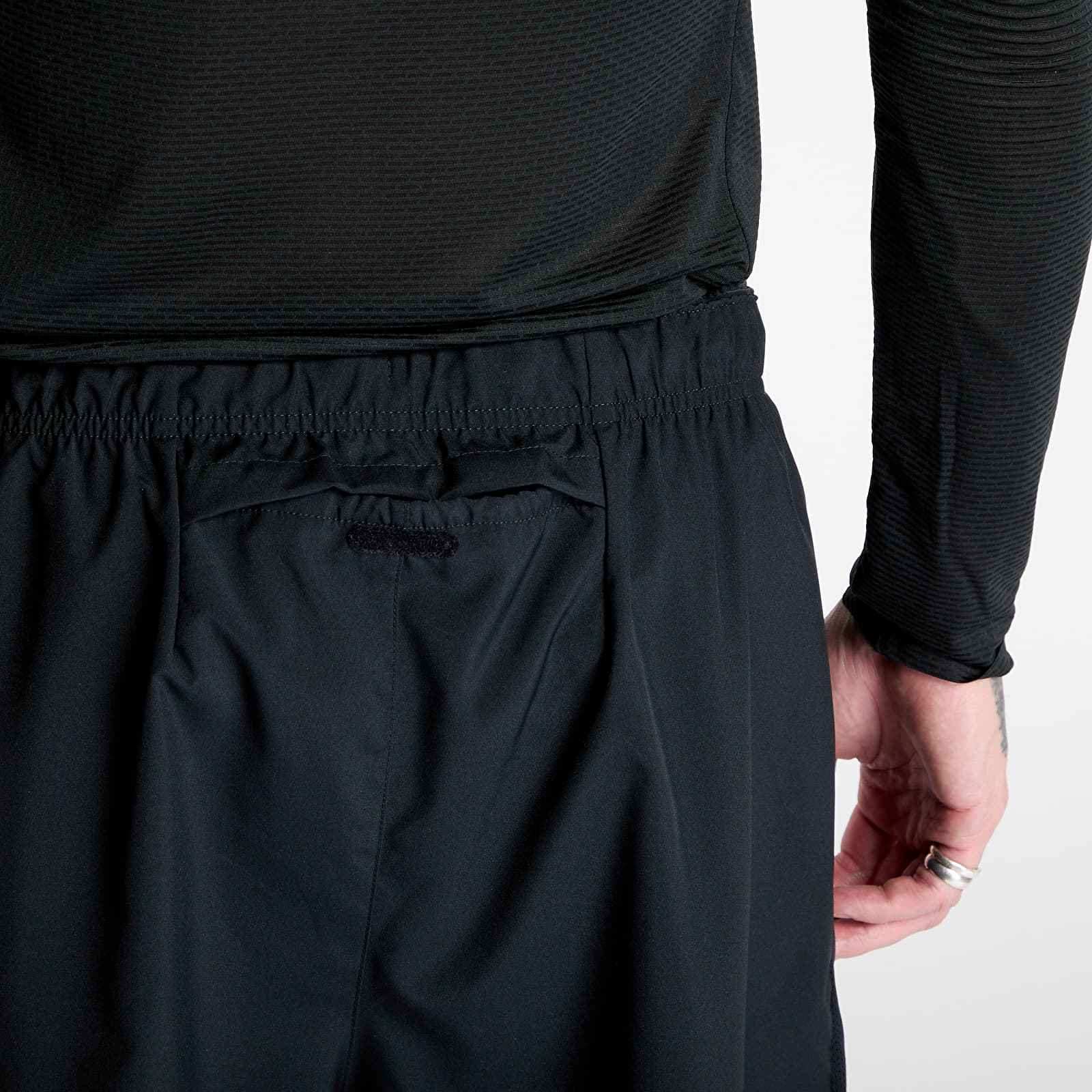 Kraťasy Nike Challenger Men's Dri-FIT 5" Brief-Lined Running Shorts Black/ Black/ Black/ Reflective Silv