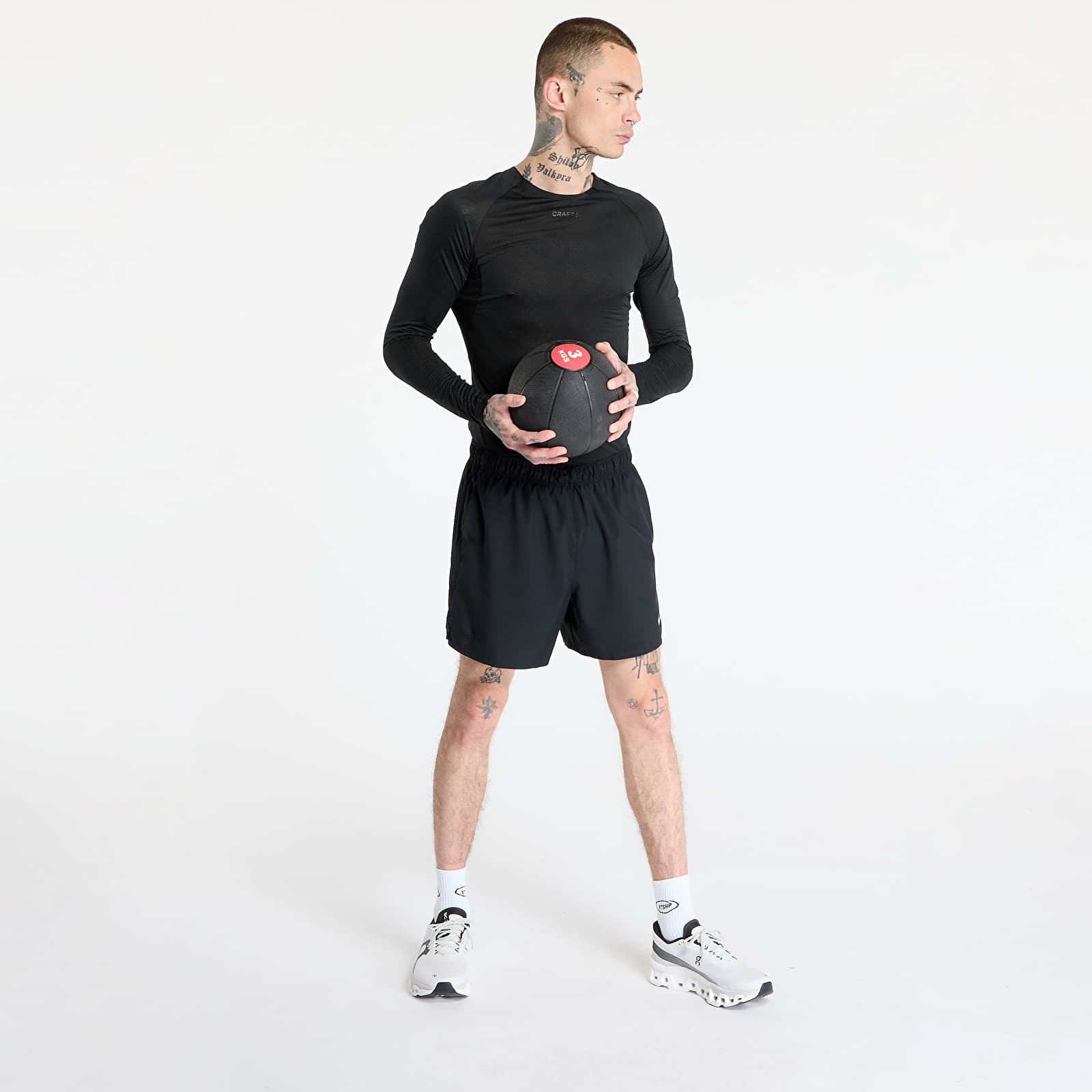 Kraťasy Nike Challenger Men's Dri-FIT 5" Brief-Lined Running Shorts Black/ Black/ Black/ Reflective Silv