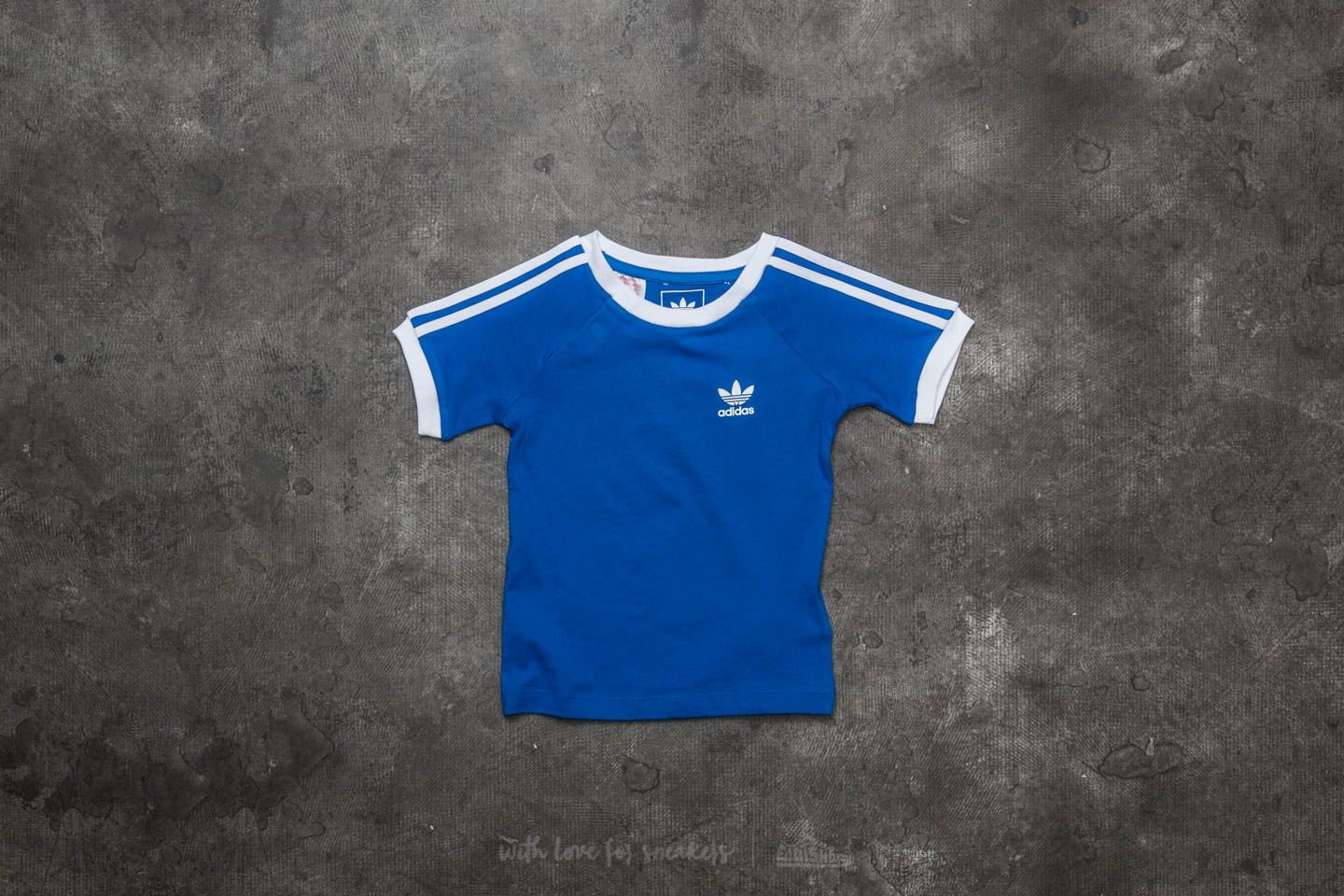 Magliette adidas California Tee Blue White Footshop