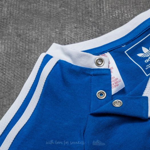 T-shirts adidas California Tee Blue/ White Footshop