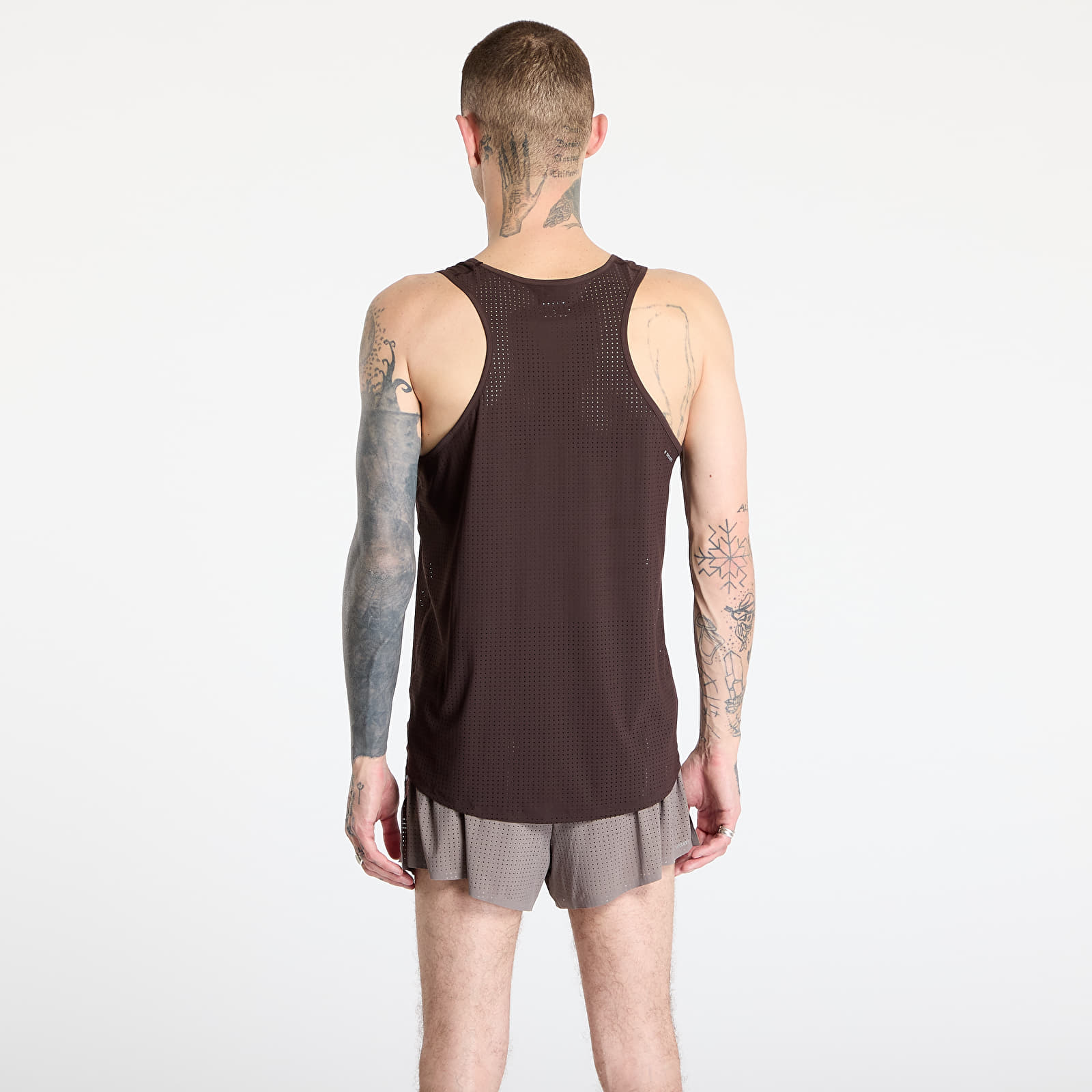 Tielka Satisfy Space-O Singlet UNISEX Deep Mahogany
