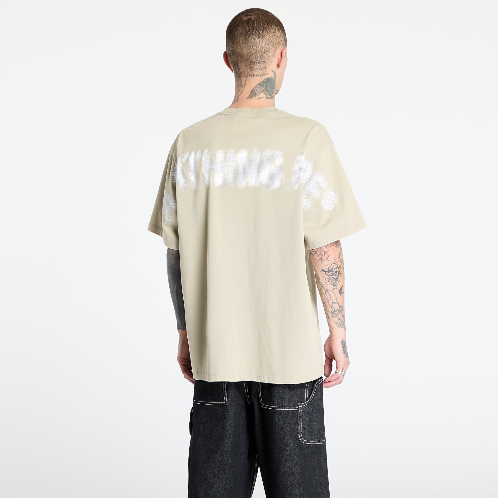 Koszulki A BATHING APE Pigment Print Ape Head Relaxed Fit Tee UNISEX Olive