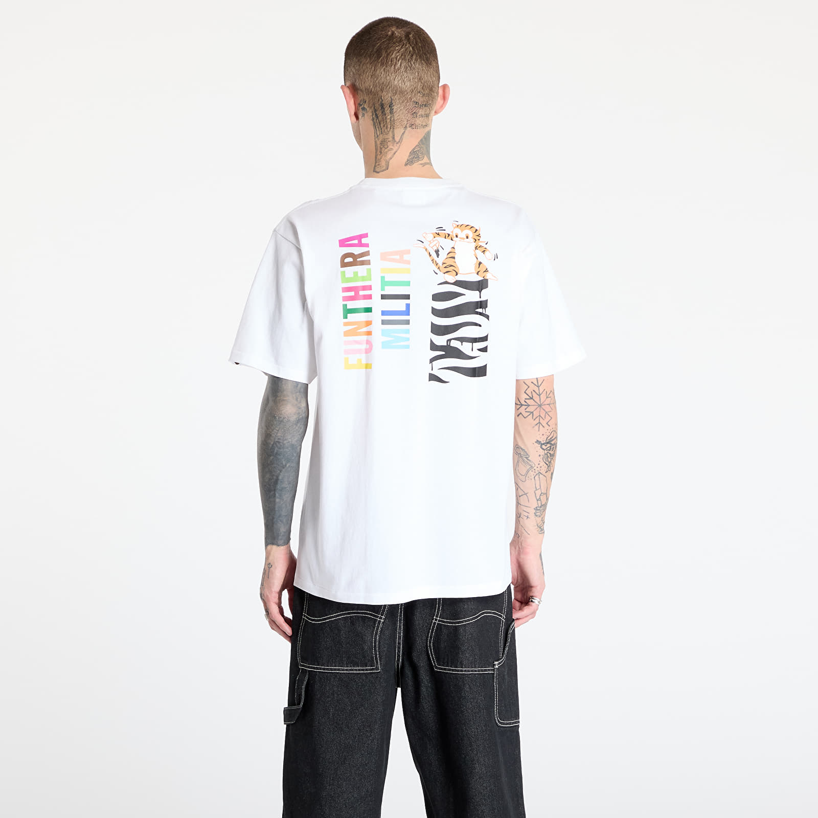 T-krekli A BATHING APE Colors Tiger Tee UNISEX White