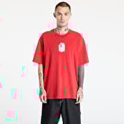 A BATHING APE Pigment Print Ape Head Relaxed Fit Tee UNISEX Red