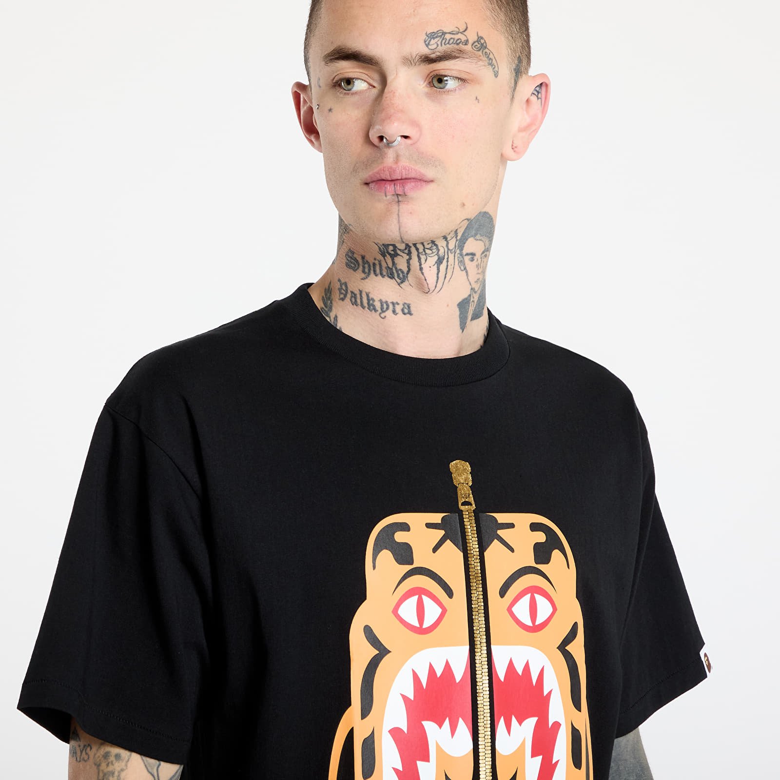 Футболки A BATHING APE Colors Tiger Tee UNISEX Black
