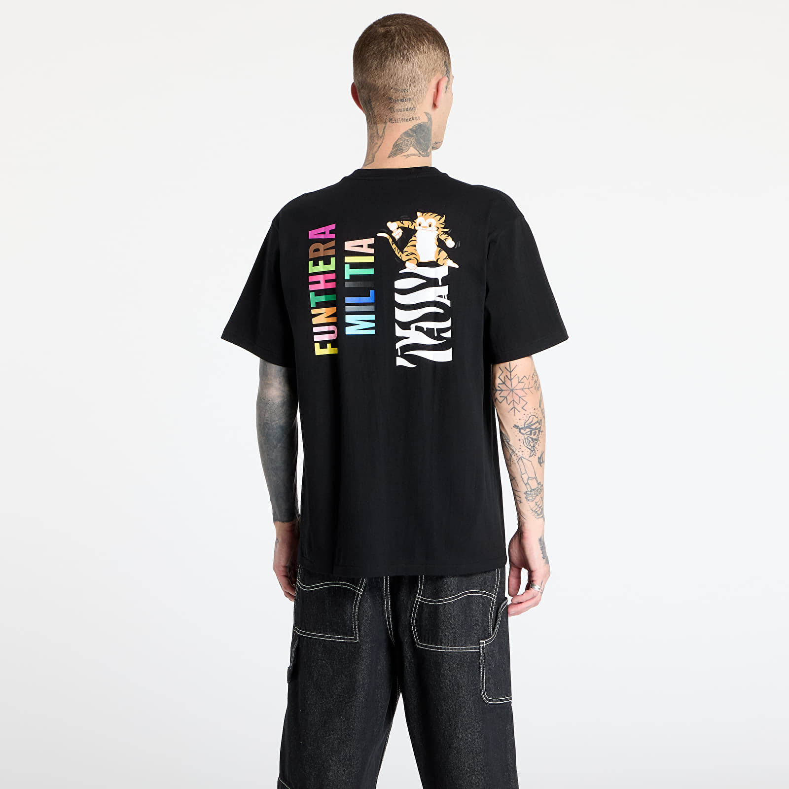 Футболки A BATHING APE Colors Tiger Tee UNISEX Black