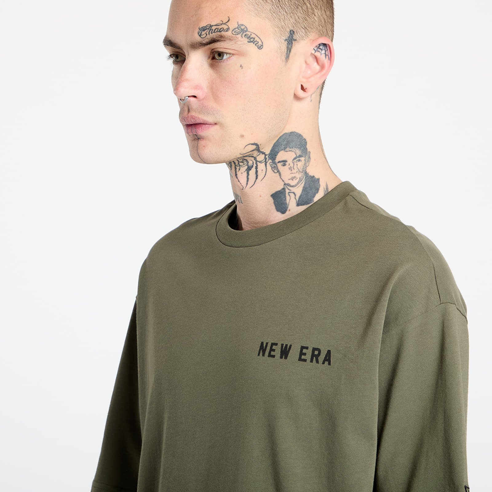 T-särgid New Era Animal Graphic Oversized Tee UNISEX New Olive