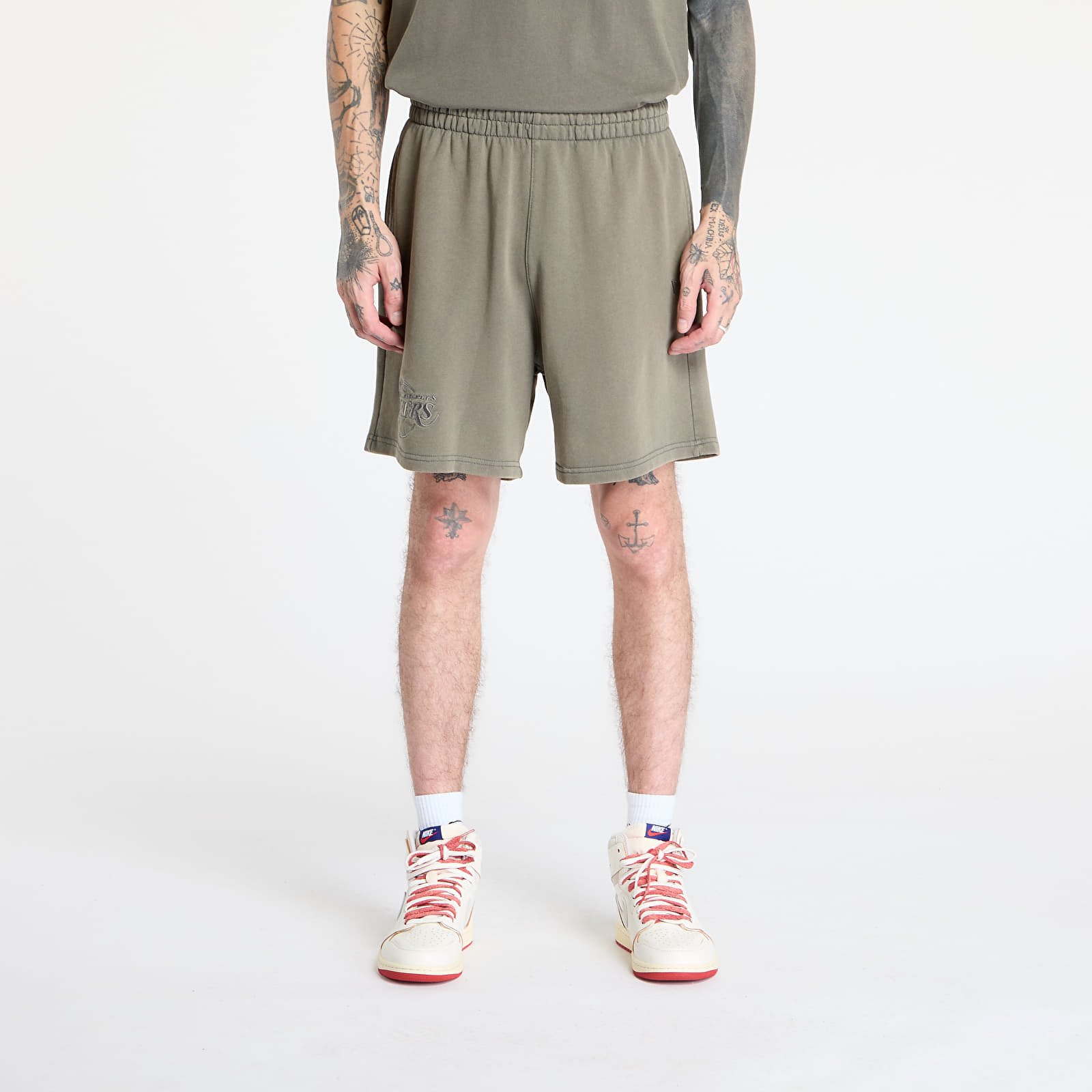 Kraťasy New Era Los Angeles Lakers Washed Short Ahg