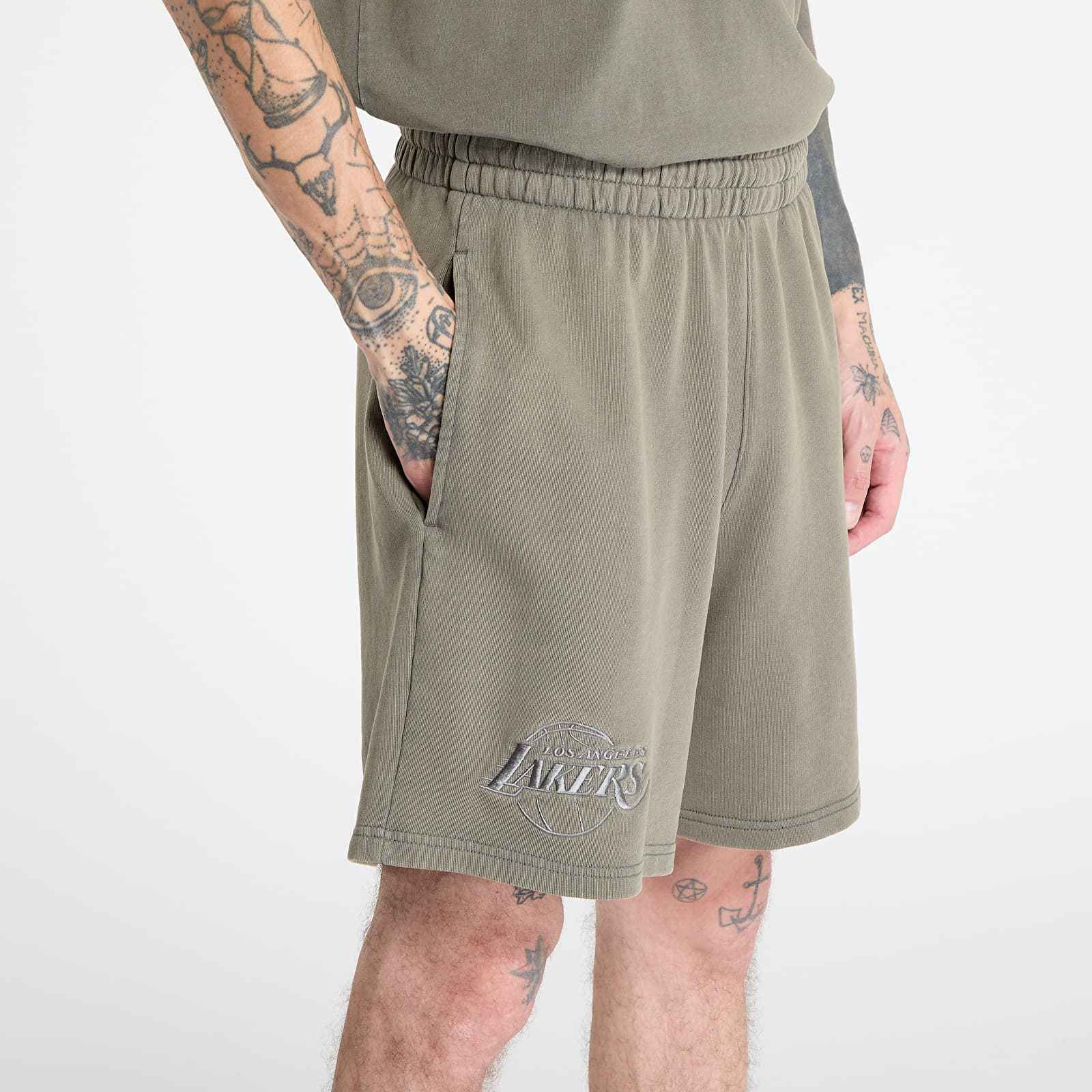 Kraťasy New Era Los Angeles Lakers Washed Short Ahg