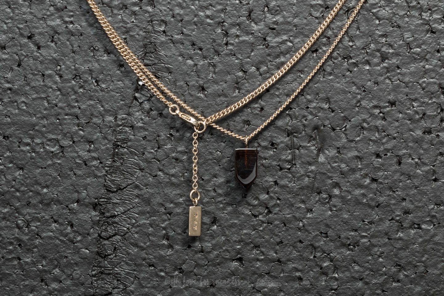 Jewelry A.P.C. Ofer Necklace Gold/ Brown