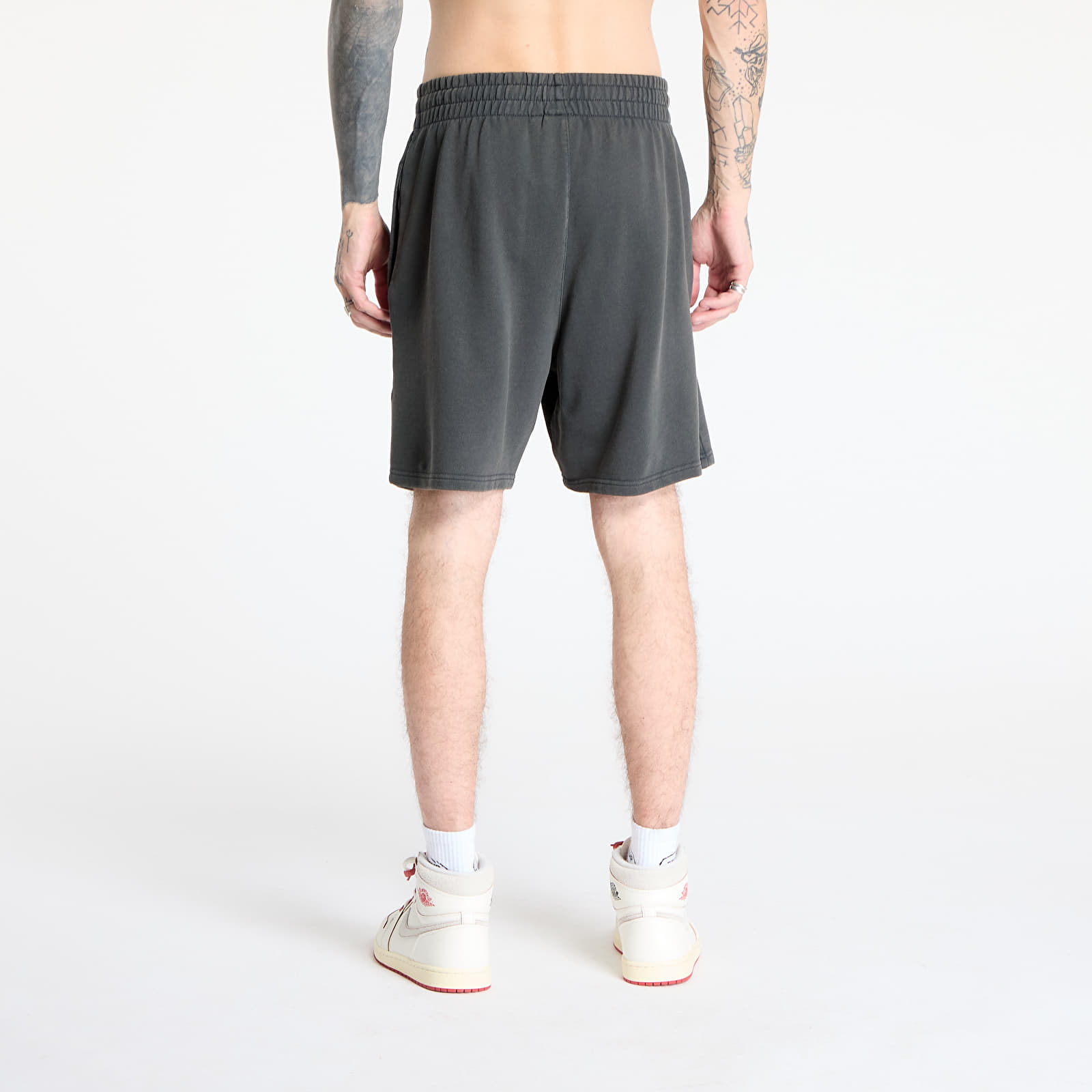 Rövidnadrágok New Era Chicago Bulls Washed Short White Heather Gray