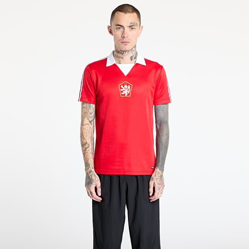 Jersey COPA Czechoslovakia 1976 Retro Football Shirt Red