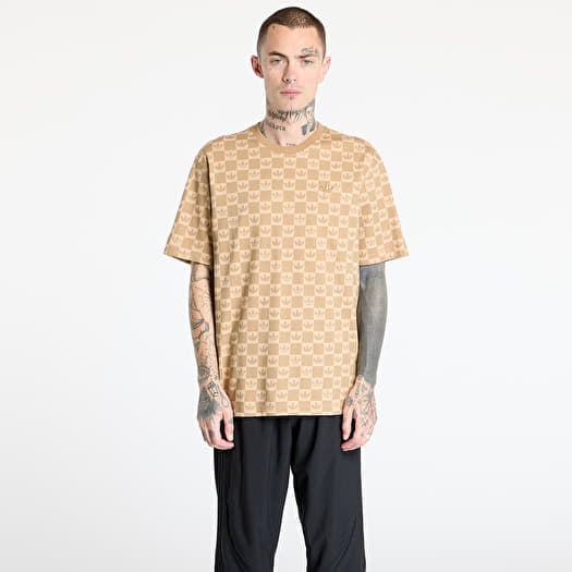 Tričko adidas Monogram Loose T-Shirt Cardboard