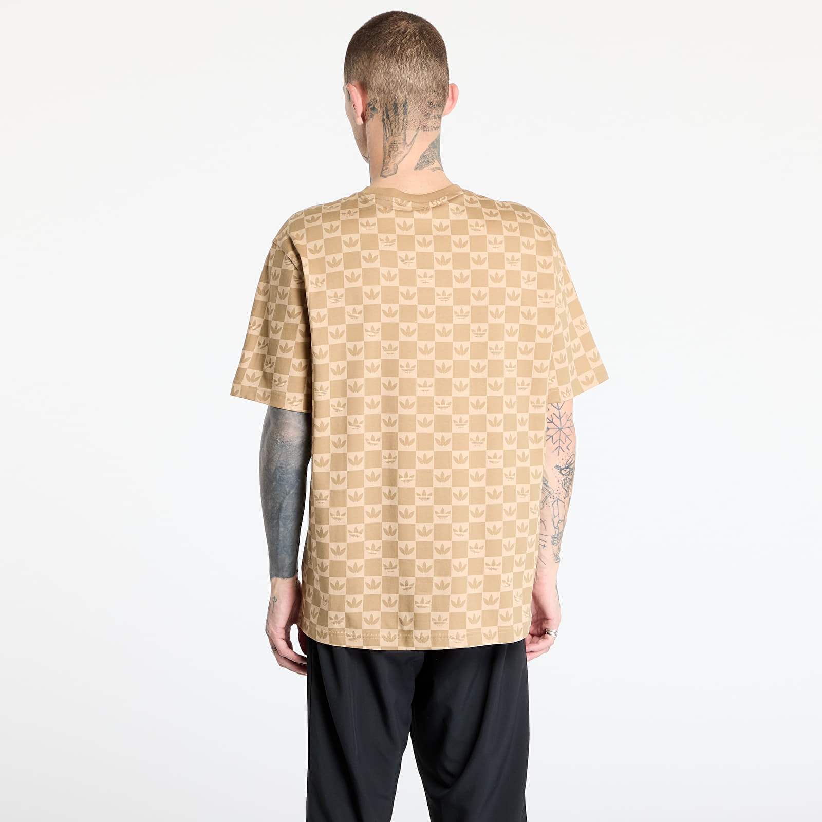 Tričká adidas Monogram Loose T-Shirt Cardboard