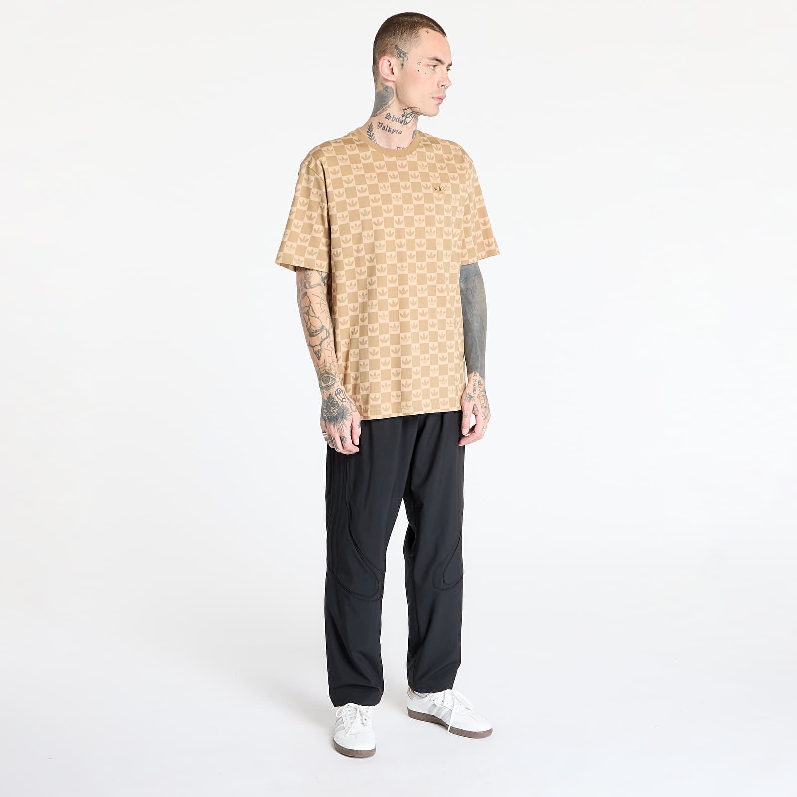 Tričká adidas Monogram Loose T-Shirt Cardboard