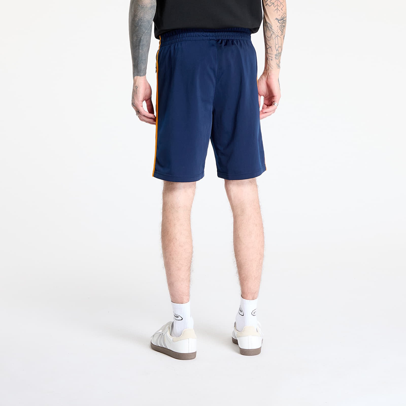 Šorti adidas Adicolor Firebird Shorts Night Indigo/ Black/ Better Scarlet