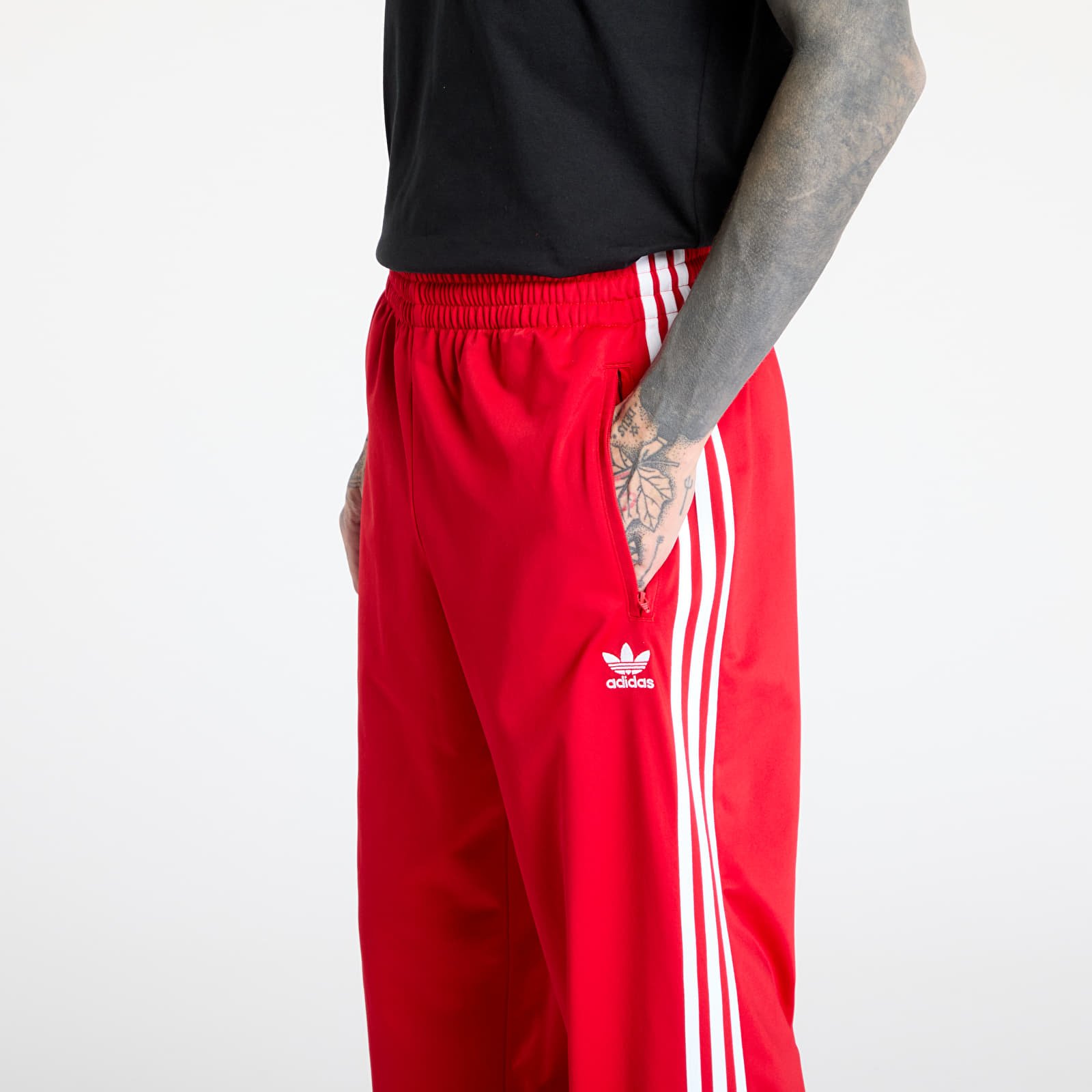 Pantaloni și blugi adidas Adicolor Classics Firebird Track Tracksuit Bottoms Better Scarlet