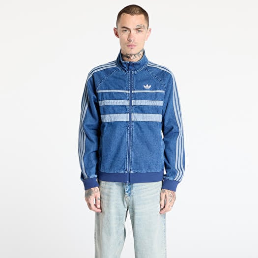adidas Adicolor First Blue Denim Track Top Light Denim