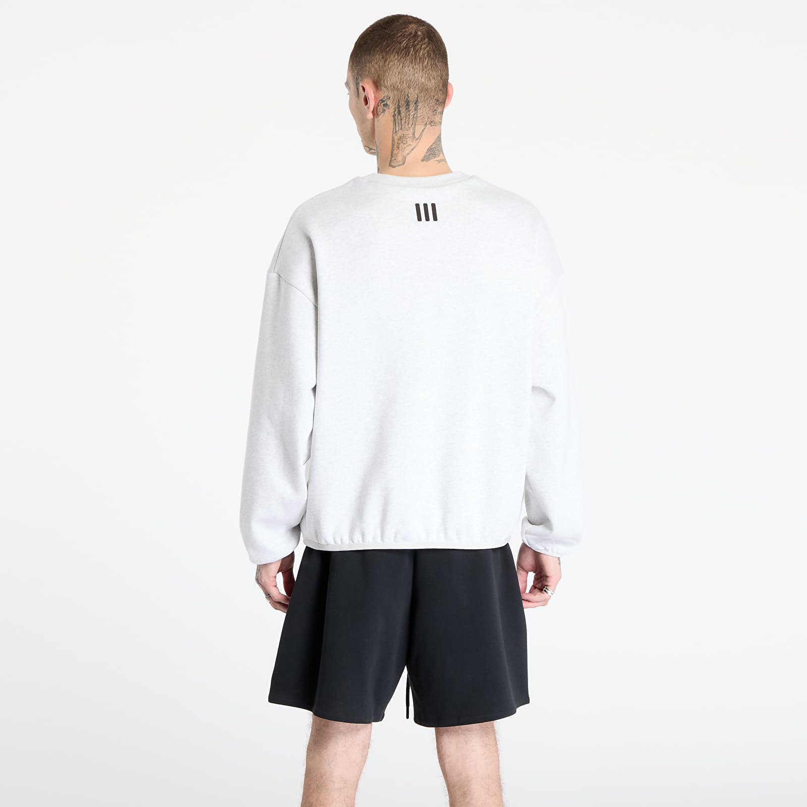 Hoodies and sweatshirts  adidas x Fear Of God Athletics Heather Fleece Crewneck Light Grey Heather