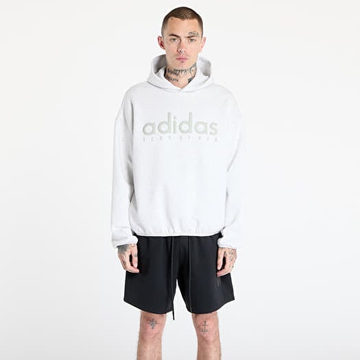 adidas x Fear Of God Athletics Heather Fleece Hoodie Light Grey Heather