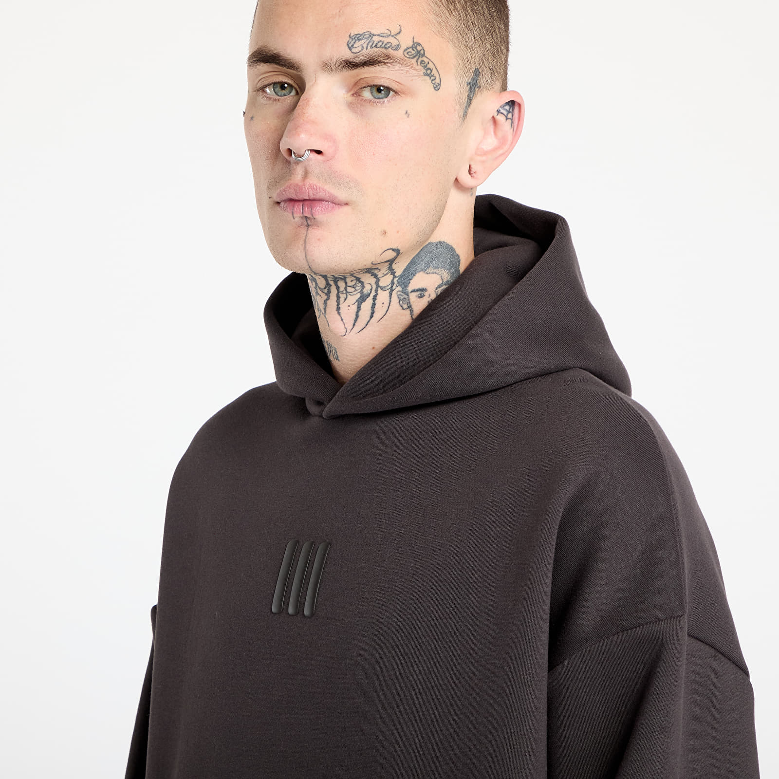 Mikinas ar kapuci un sporta krekli adidas x Fear Of God Athletics Fleece Hoodie Night Brown