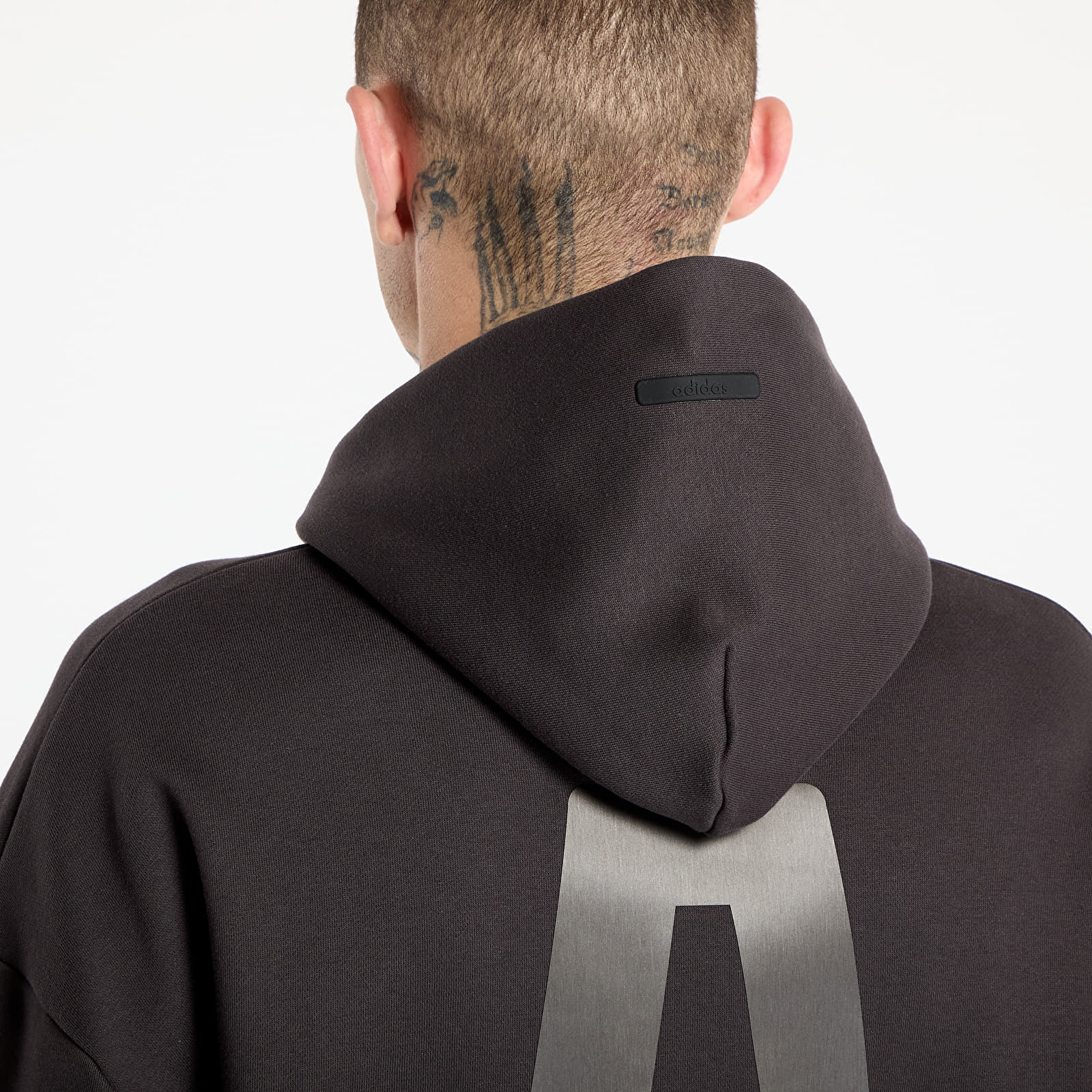 Mikinas ar kapuci un sporta krekli adidas x Fear Of God Athletics Fleece Hoodie Night Brown
