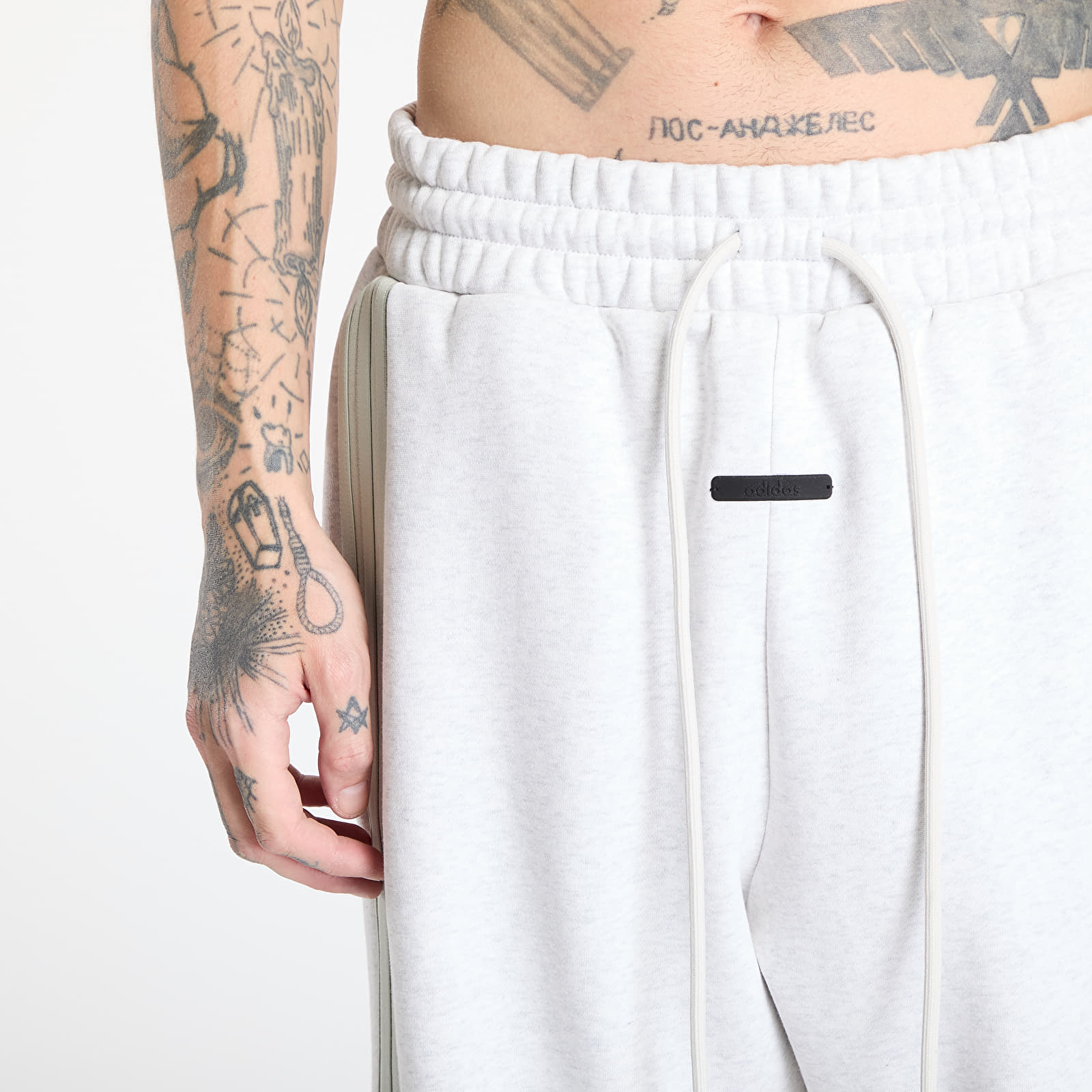 Chandal adidas x Fear Of God Athletics Heather Fleece Pant Light Grey Heather